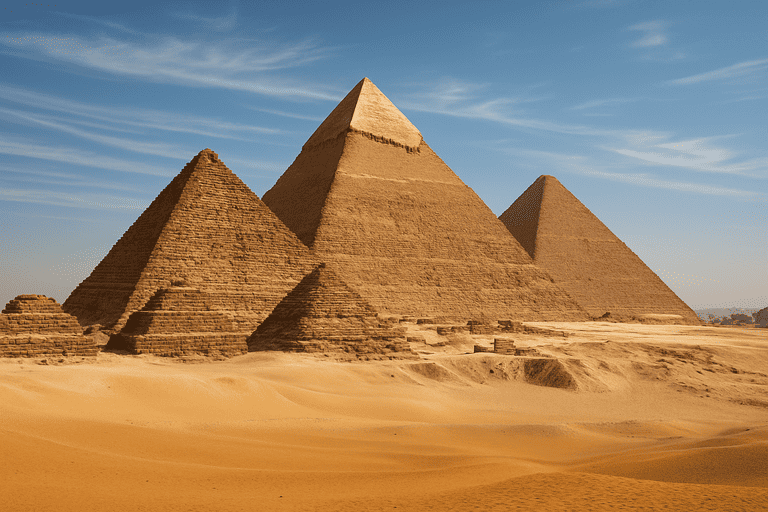 pemandangam yang sangata indah piramida di Mesir